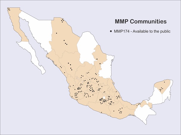 MMP Surveys completed in Mexican states of Mexico and Morelos.